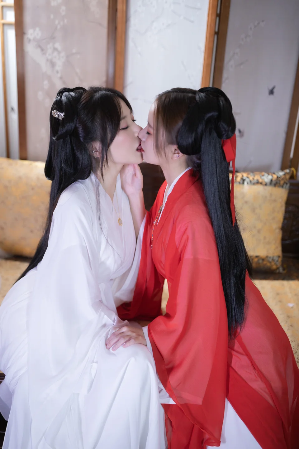 鱼子酱Fish - 双人古装 [154P-1.27GB]  tg@simisebaisi 【丝足阁】010.webp